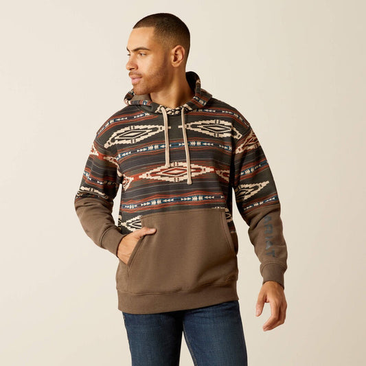 Ariat Men Color Block Hoodie10052452