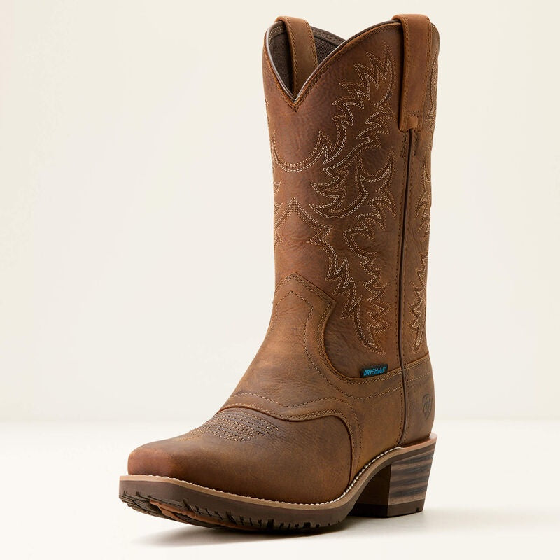 Ariat MN Hybrid Roughstock Square Toe Waterproof Cowboy Boot 10053577