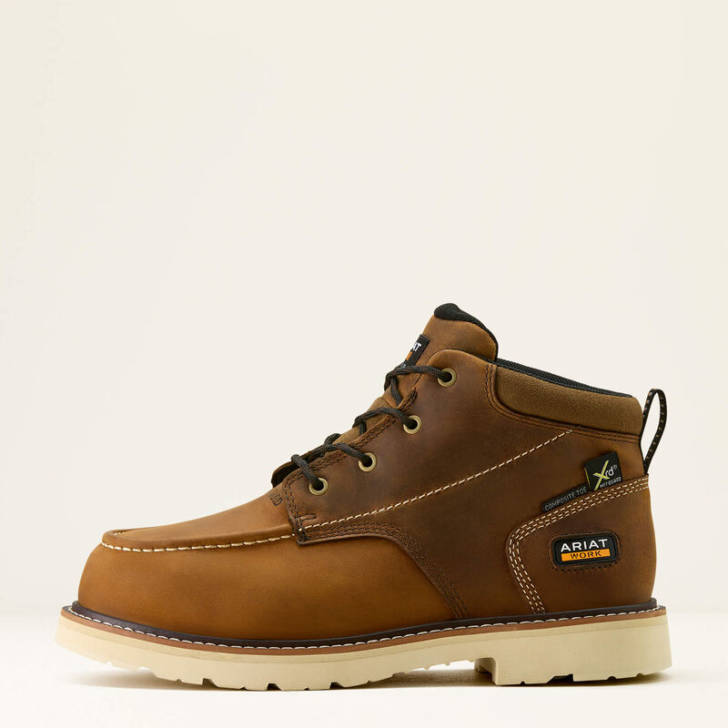 Ariat Men 10063850 Rebar Lift Chukka MetGuard Composite Toe Work Shoe