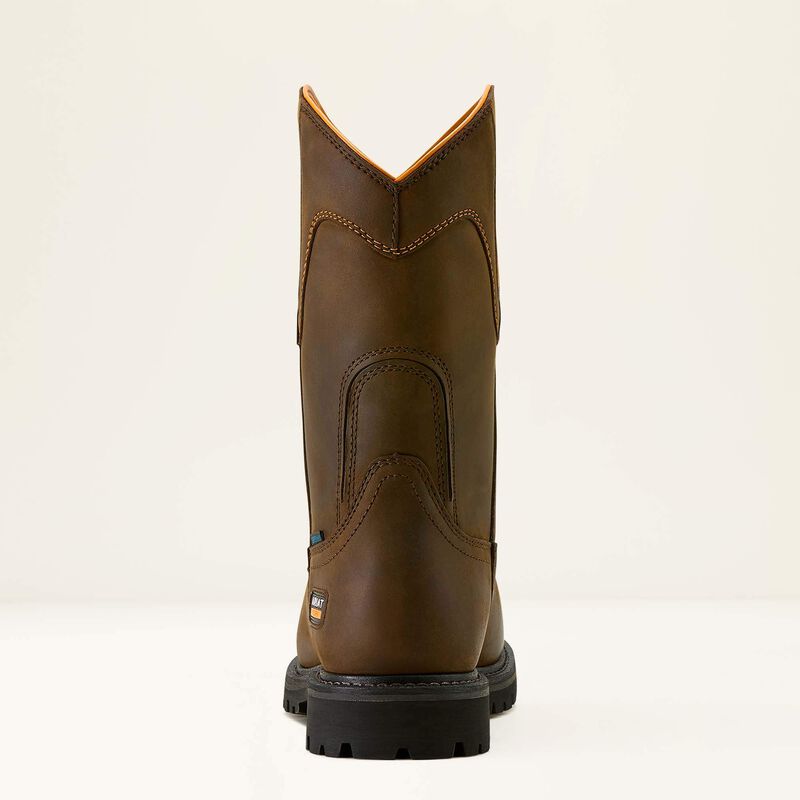 Ariat Men 10063852 Longview Shock Shield MetGuard Waterproof Composite Toe Work Boot