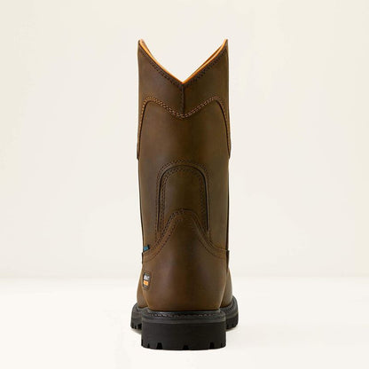 Ariat Men 10063852 Longview Shock Shield MetGuard Waterproof Composite Toe Work Boot