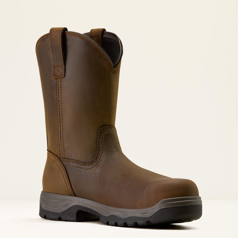 Ariat Men Turbo Duratread Pull On Static Dissipative Composite Toe Work Boot 10074209