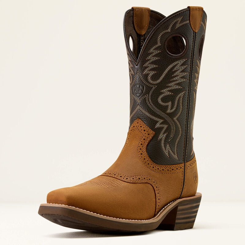Ariat Men Heritage 10074219 Roughstock Square Toe Boot