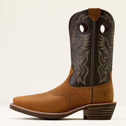 Ariat Men Heritage 10074219 Roughstock Square Toe Boot