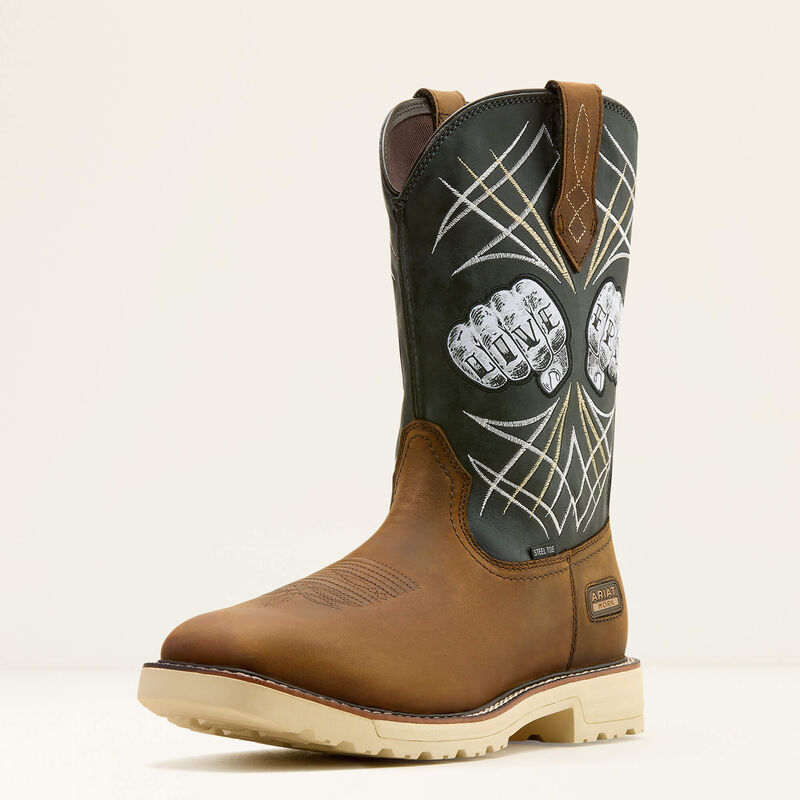 Ariat Men Activator Live Free Steel Toe Work Boot 10074288