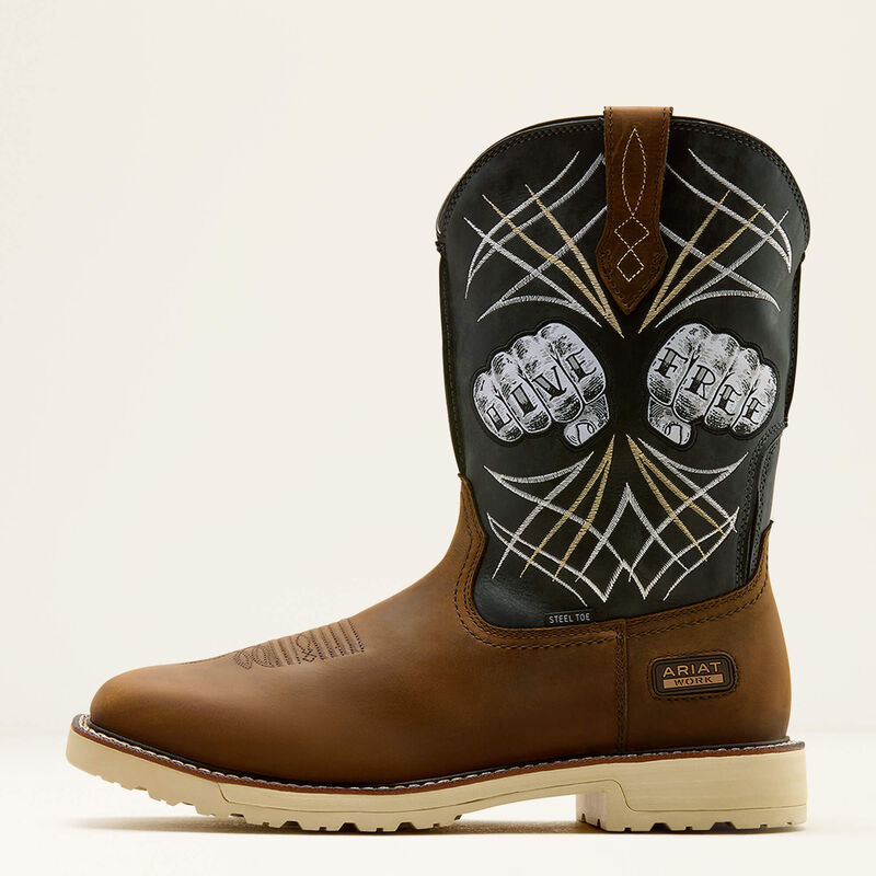 Ariat Men Activator Live Free Steel Toe Work Boot 10074288