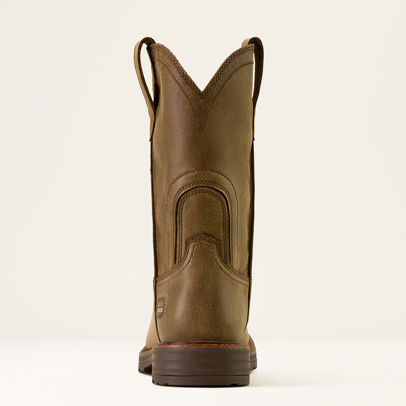 Ariat Men Turbo Duratread Pull On SD Round Toe Carbon Toe Work Boot 10074291
