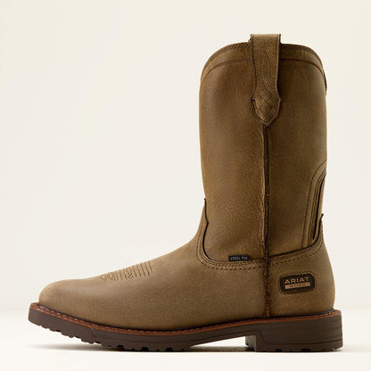 Ariat Men Turbo Duratread Pull On SD Round Toe Carbon Toe Work Boot 10074291