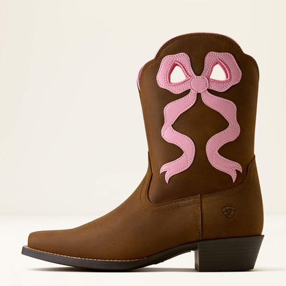 Ariat Kids Lil Beaux D Toe Western Boot 10080350