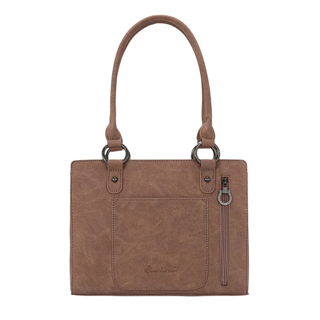 Montana West WMN Cut-Out Embroidered Concealed Carry Tote MW1325G-8317PK
