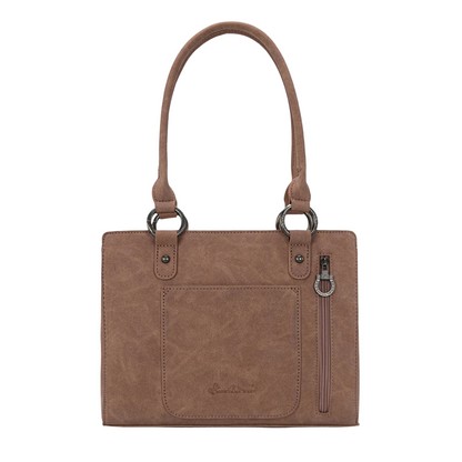 Montana West WMN Cut-Out Embroidered Concealed Carry Tote MW1325G-8317PK