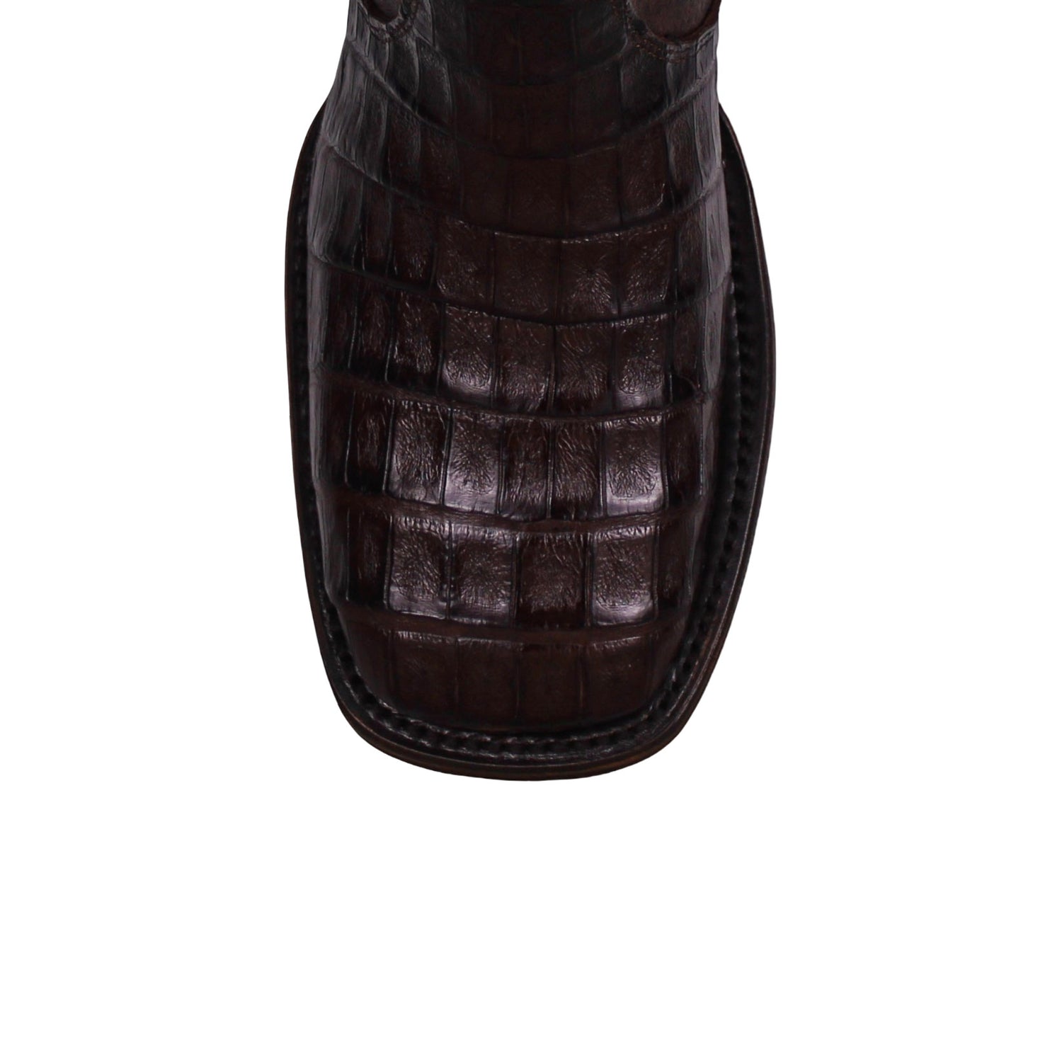 Cerrito MN Caiman Square Toe Ankle Boot IST098C Brown