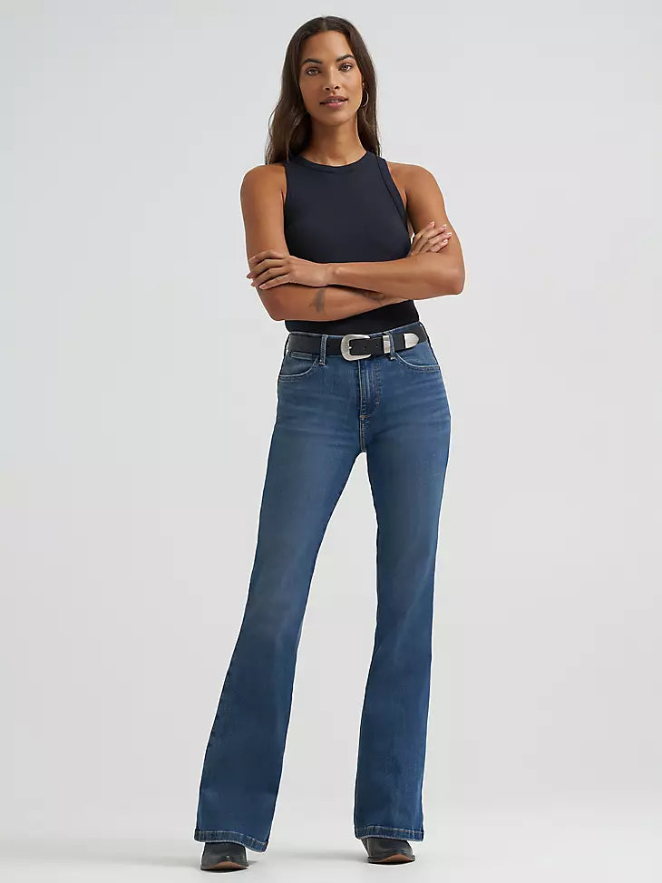 Wrangler Women Bespoke High Rise Flare Jean 112359281
