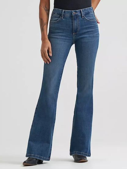 Wrangler Women Bespoke High Rise Flare Jean 112359281