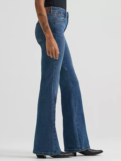 Wrangler Women Bespoke High Rise Flare Jean 112359281