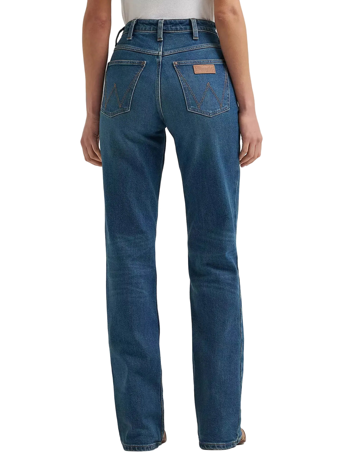Wrangler Women High Rise Skylar Relaxed Bootcut Riding Jean  112367599