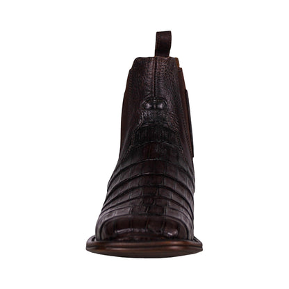 Cerrito MN Caiman Square Toe Ankle Boot IST098C Brown