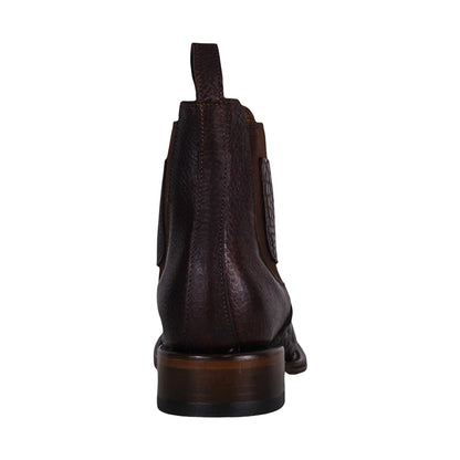 Cerrito MN Caiman Square Toe Ankle Boot IST098C Brown
