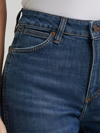 Wrangler Women Retro Bailey High Rise Trouser Jean 11MPEPS