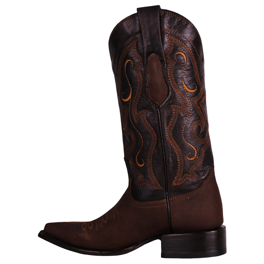 Cerrito MN Cowhide Snip Toe Boot PUB091C Brown