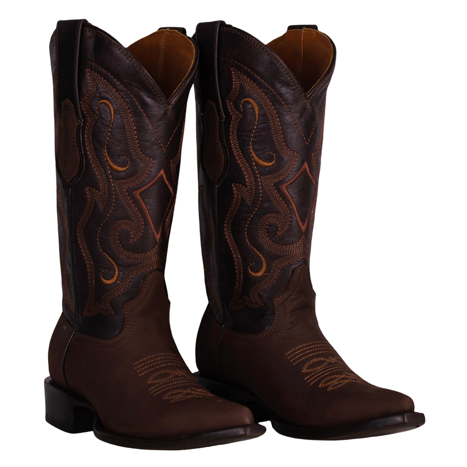 Cerrito MN Cowhide Snip Toe Boot PUB091C Brown