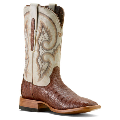 Ariat Men Classic Callen Caiman Wide Square Toe Western Boot 10063773