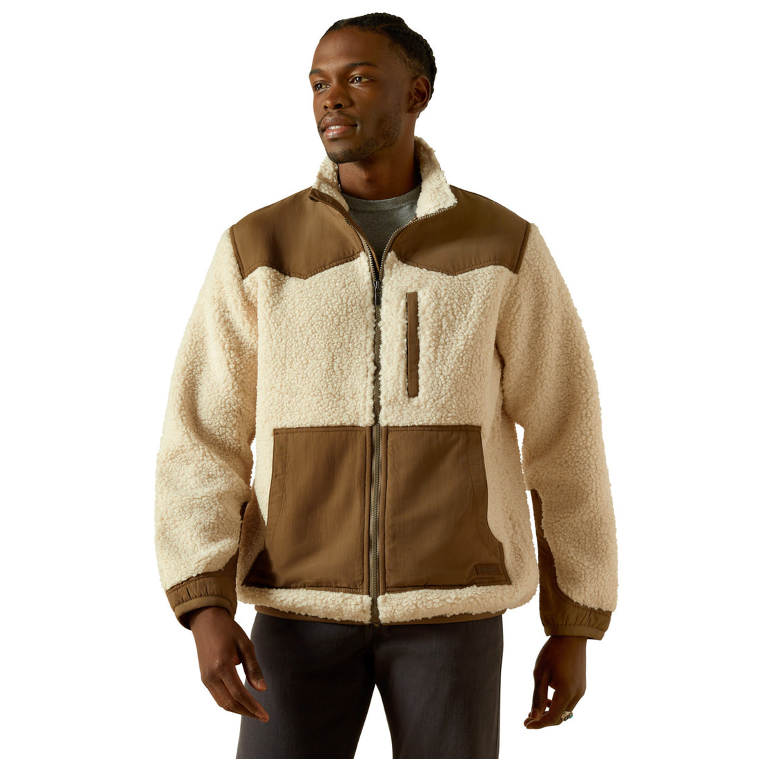 Ariat Men Western Sherpa Jacket 10062483