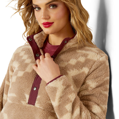 Ariat Women Berber Snap Front Sweatshirt 10062615