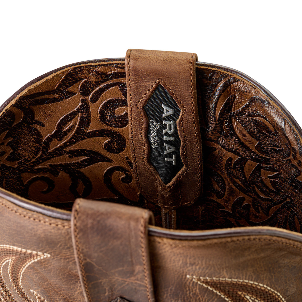Ariat Men Classic Cash Wide Square Toe Western Boot 10063775