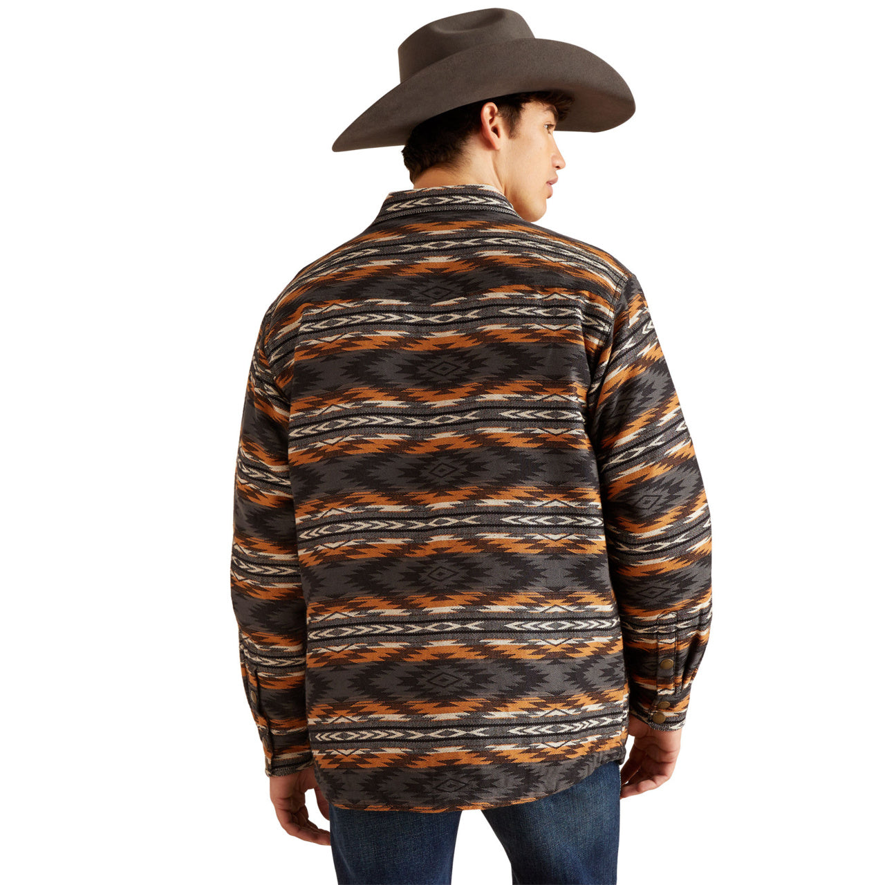 Ariat Men Brown Harcourt Sandshell Shirt 10047372 Jacket