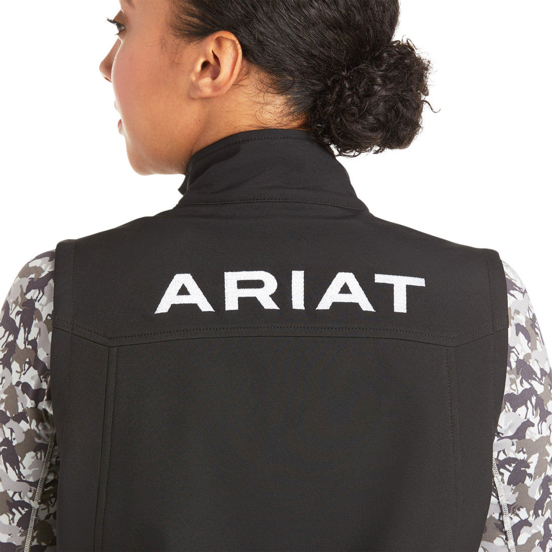 Ariat Women New Team Black Softshell Vest 10020762
