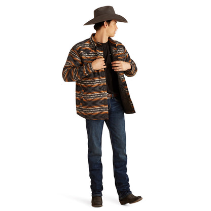 Ariat Men Brown Harcourt Sandshell Shirt 10047372 Jacket