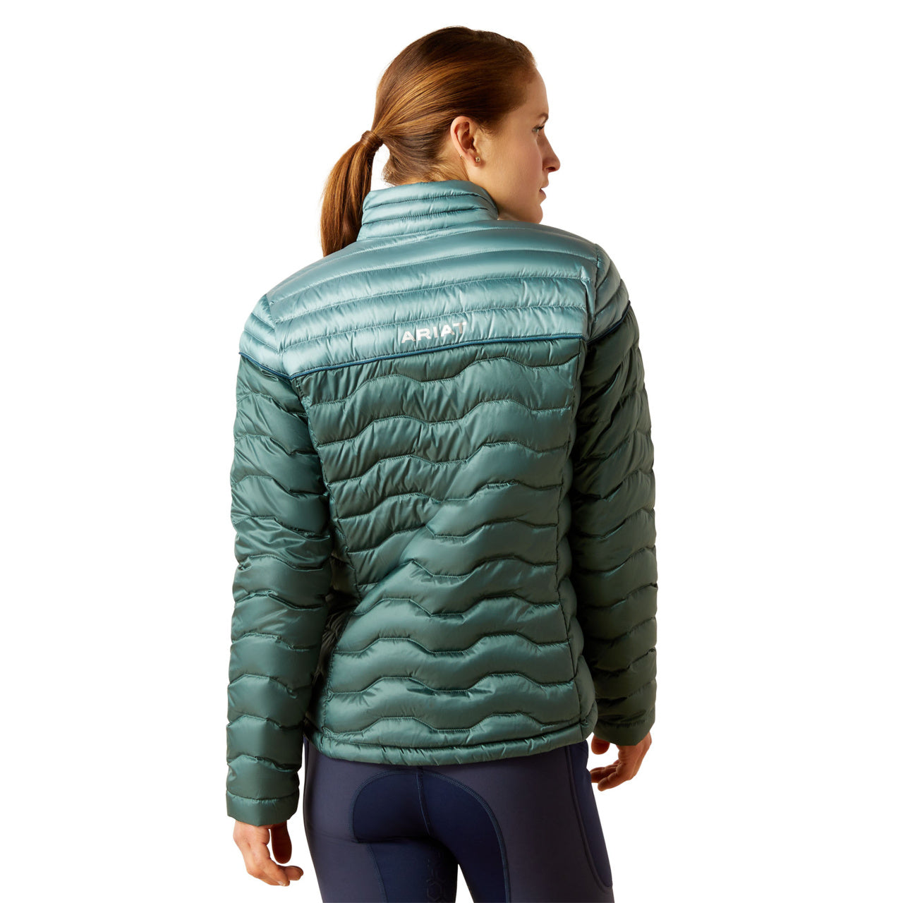 Ariat Women Ideal Down Iridescent Artic Silver 10046181 Jacket