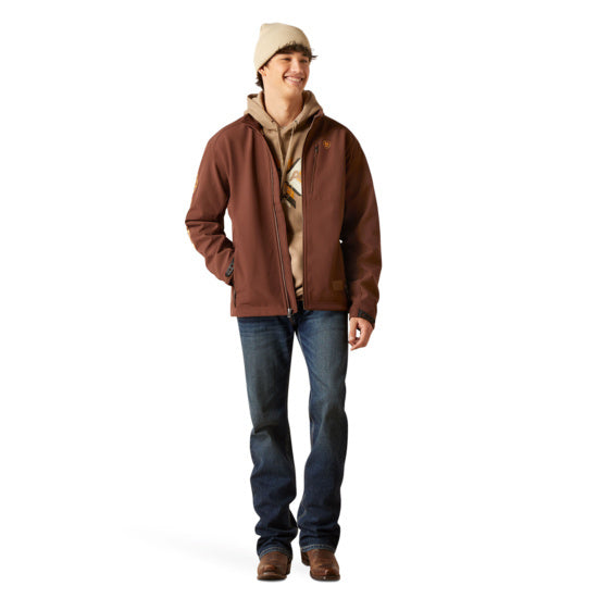 Ariat Men Logo 2.0 Shaved Chocolate Chimayo 10046022 Jacket