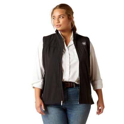 Ariat Women New Team Black Softshell Vest 10020762