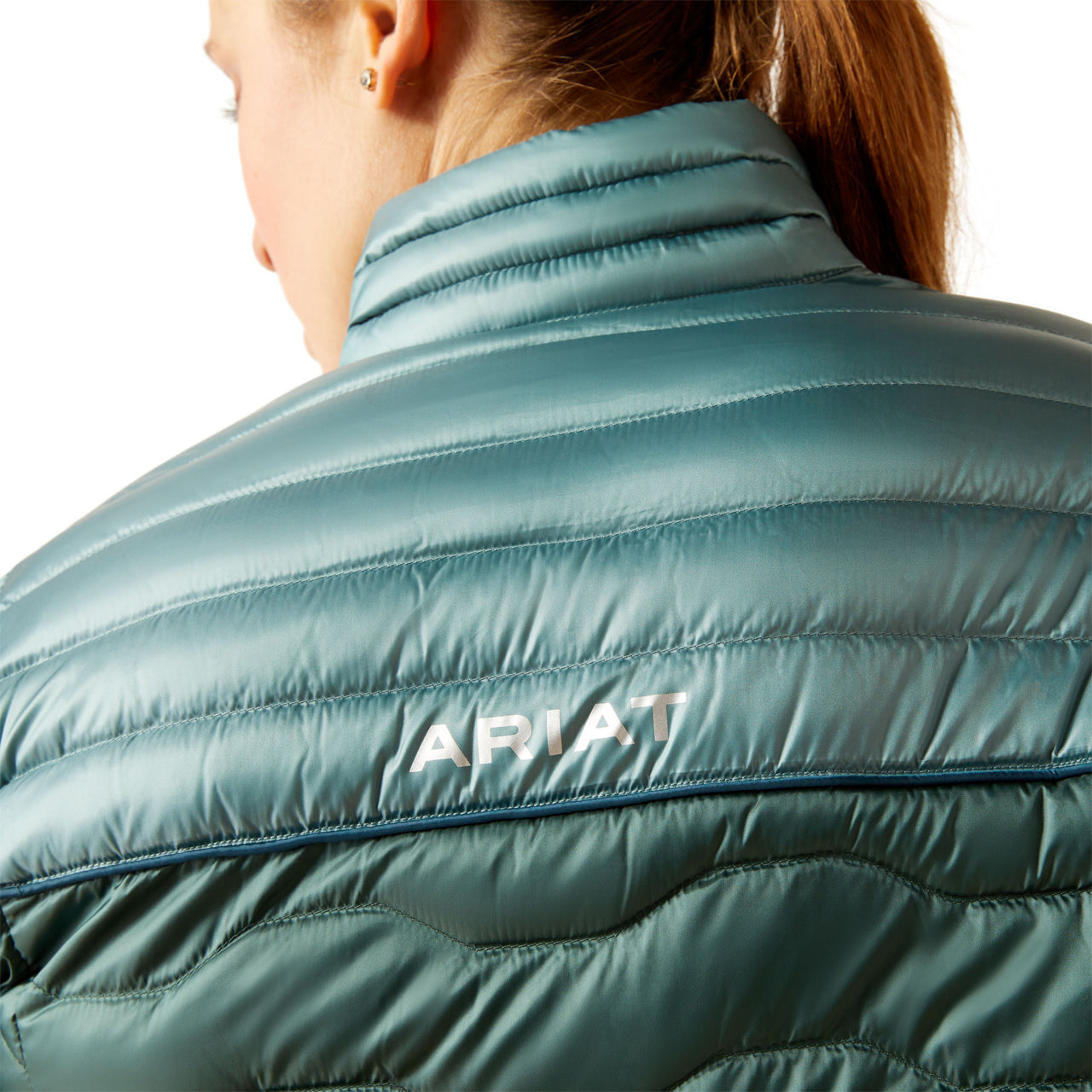 Ariat Women Ideal Down Iridescent Artic Silver 10046181 Jacket