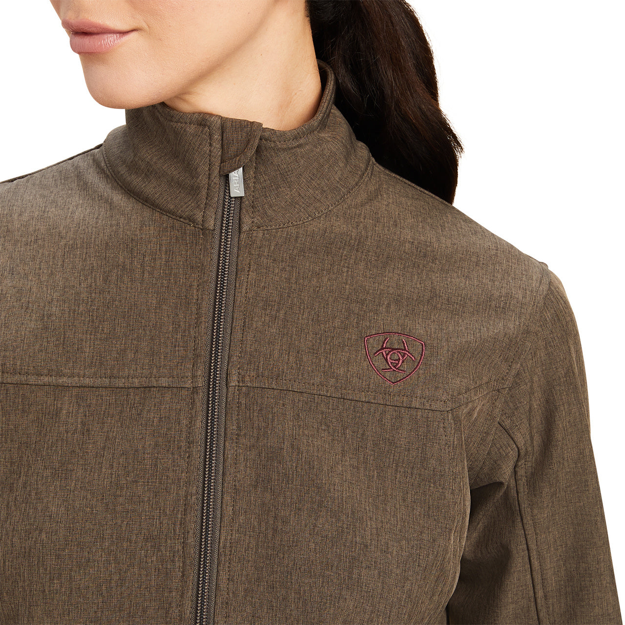 Ariat Women Softshell Banyan Bark Heather 10041282 Jacket