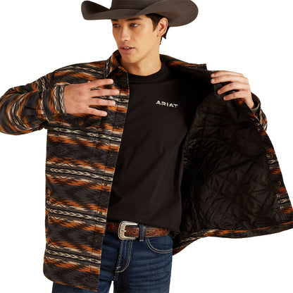 Ariat Men Brown Harcourt Sandshell Shirt 10047372 Jacket