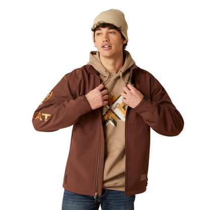 Ariat Men Logo 2.0 Shaved Chocolate Chimayo 10046022 Jacket