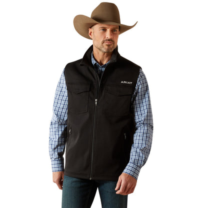 Ariat Men Sentinel Black Vest 10062822