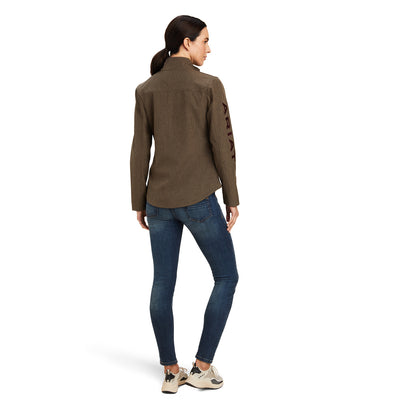 Ariat Women Softshell Banyan Bark Heather 10041282 Jacket