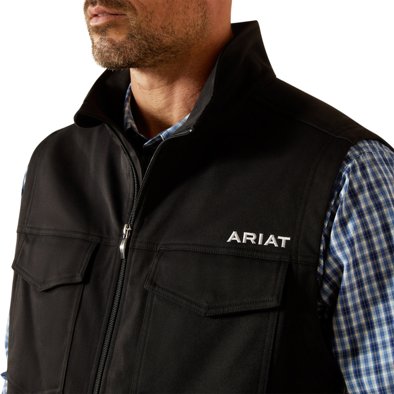 Ariat Men Sentinel Black Vest 10062822