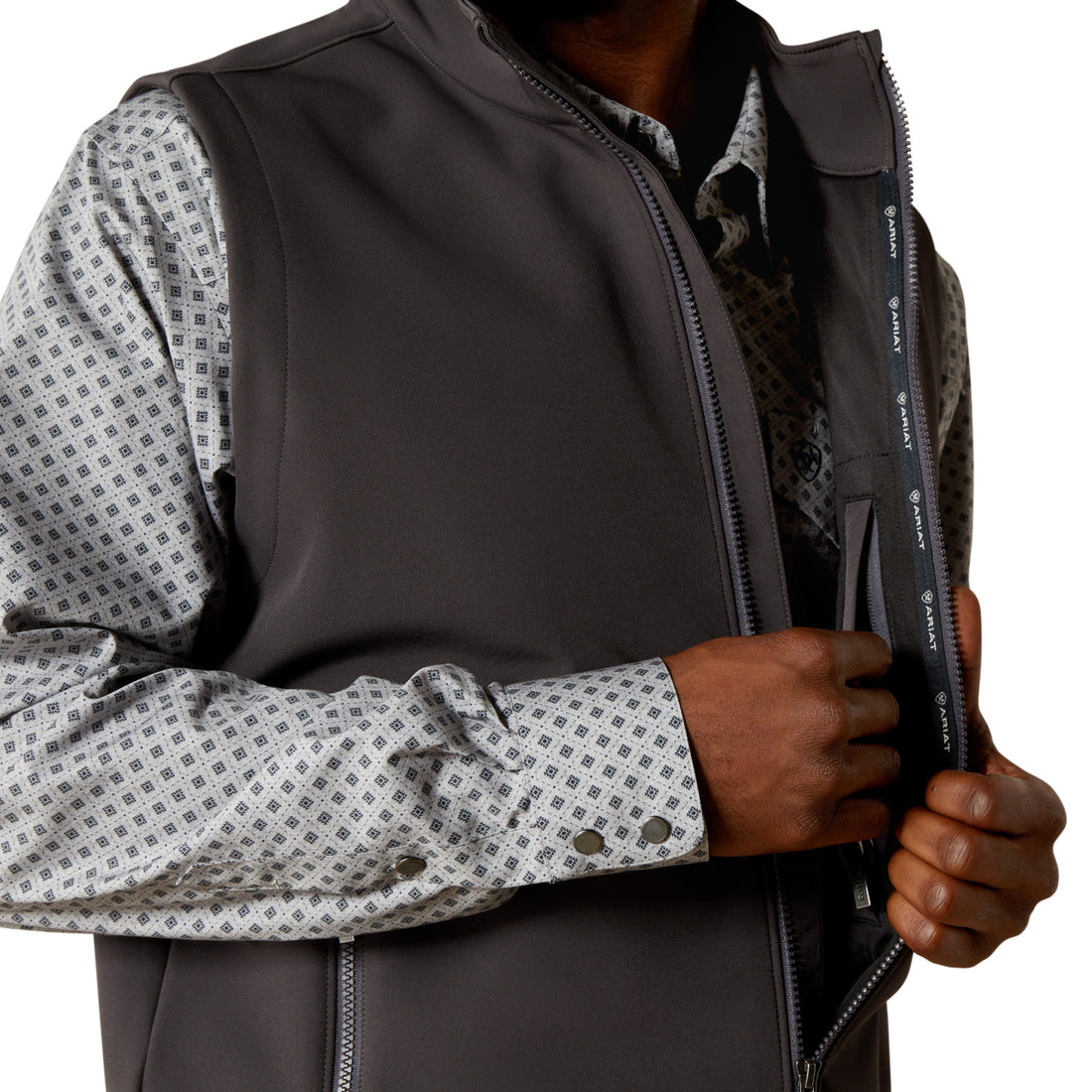 Ariat Men Logo Softshell Vest 10062589