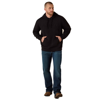 Ariat Men Embossed Logo Hoodie 10073716