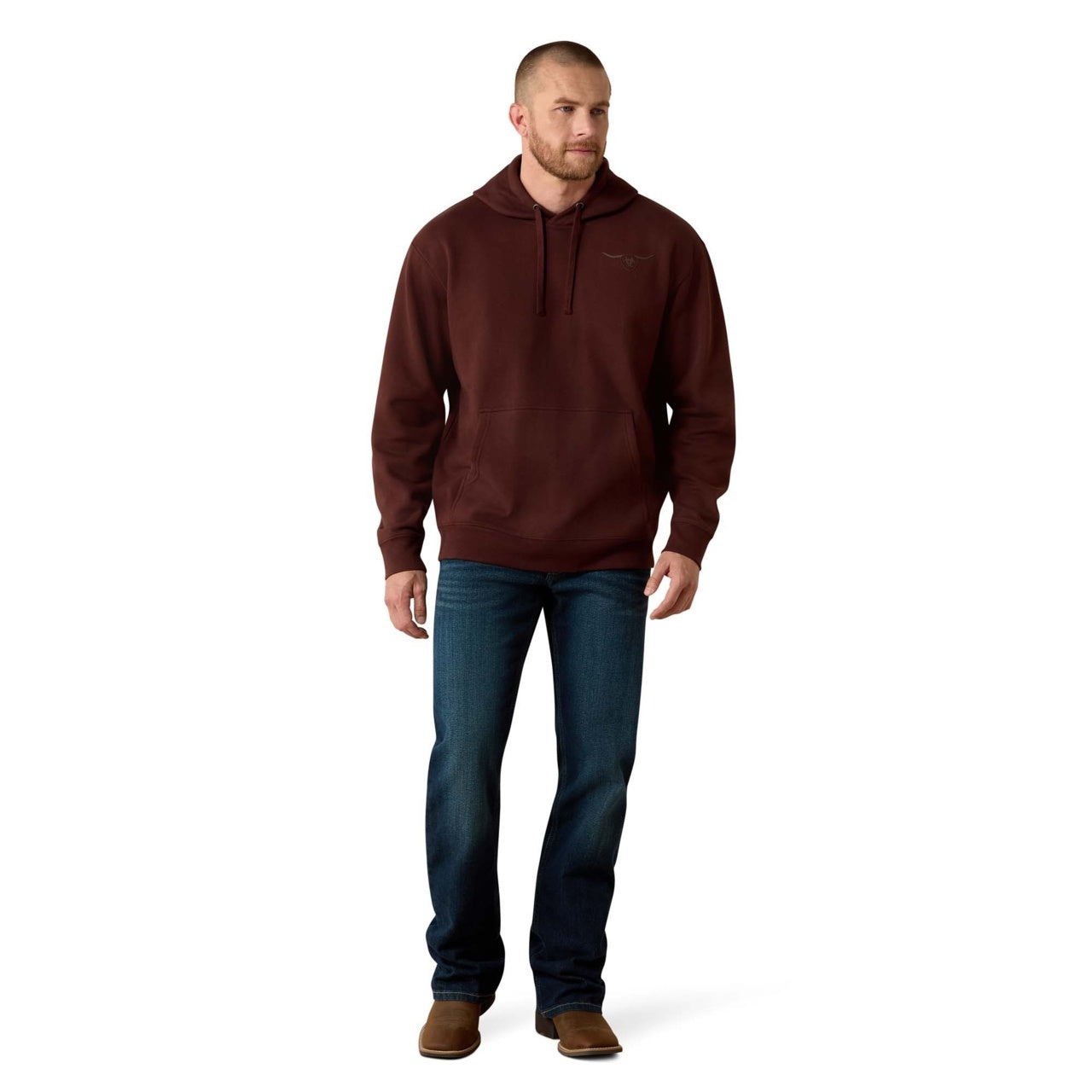 Ariat Men Shield Steerhead Hoodie 10073715