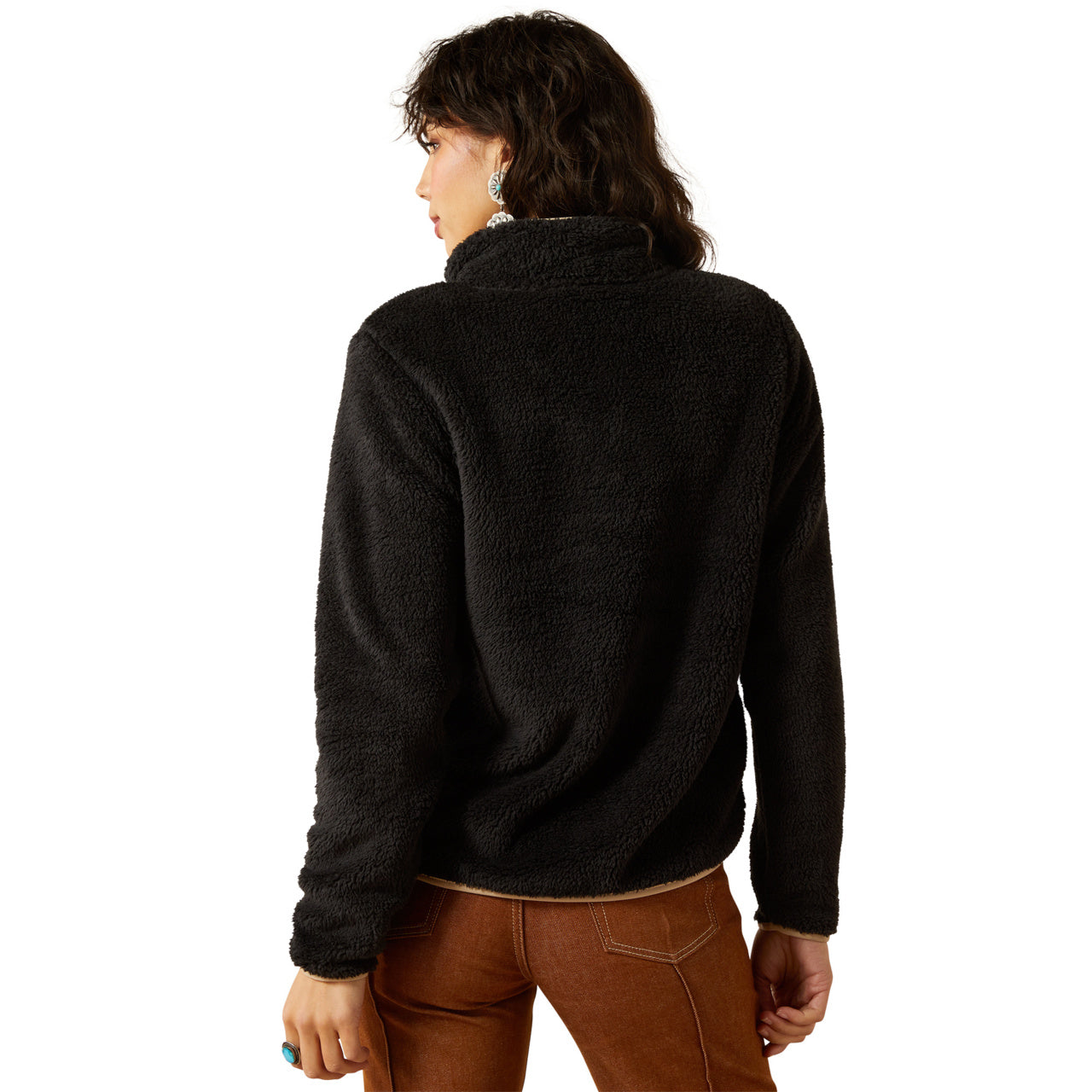 Ariat Women Berber Snap Front Sweatshirt 10062612
