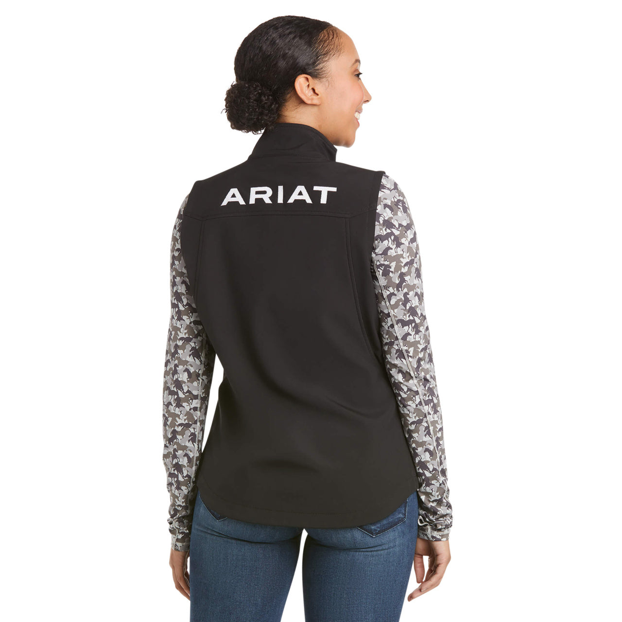 Ariat Women New Team Black Softshell Vest 10020762