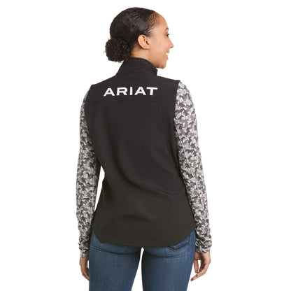 Ariat Women New Team Black Softshell Vest 10020762
