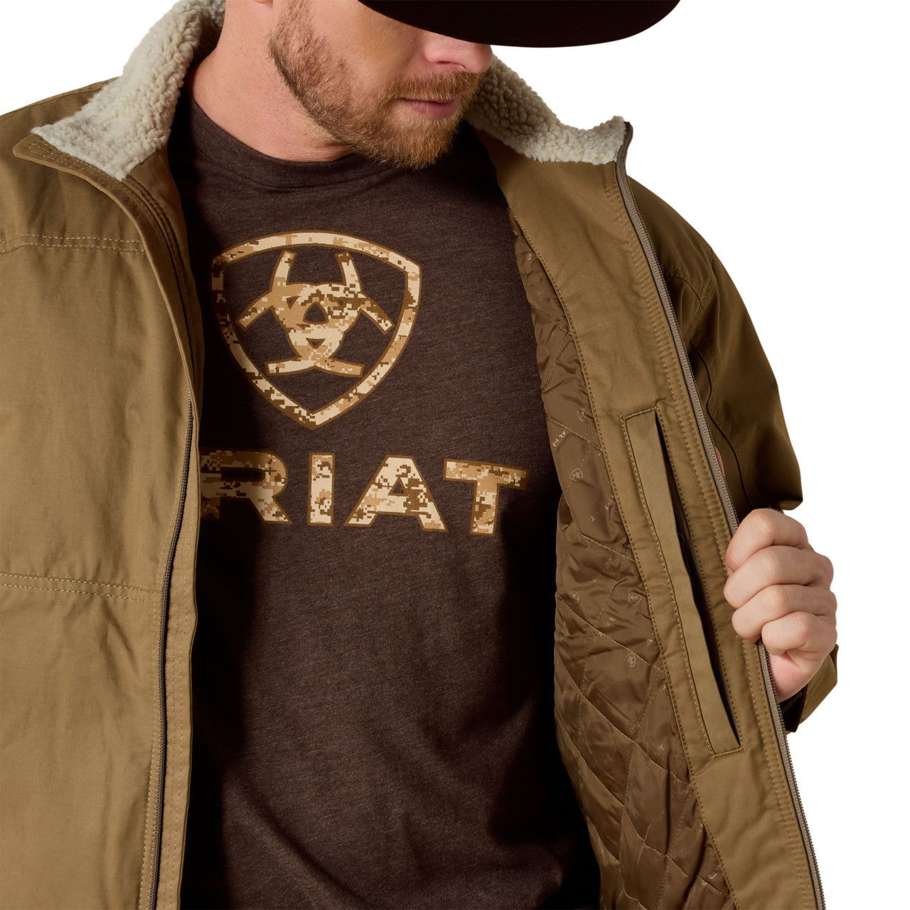 Ariat Men Grizzly Canvas 10028399 Jacket