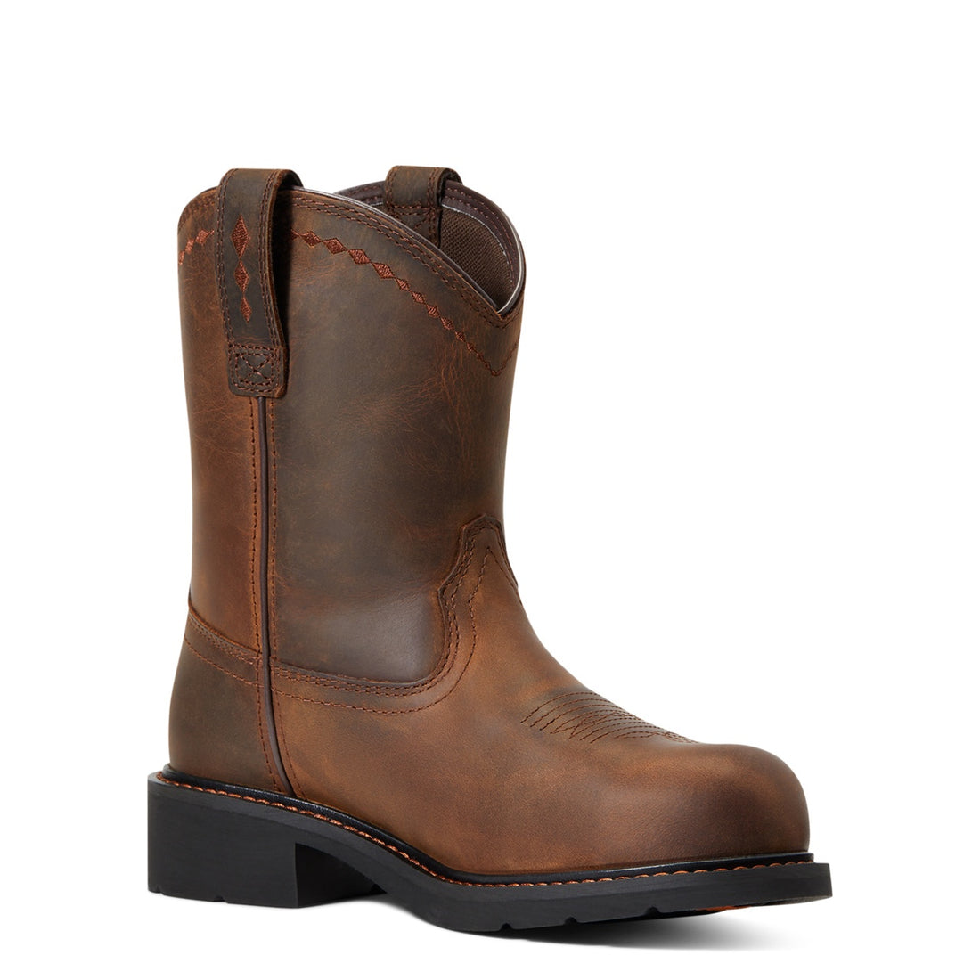 Ariat Women Fatbaby Work Pull-On Steel Toe Work Boot 10040431